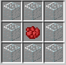 Recipe Red Stained Glass Minecraft Information